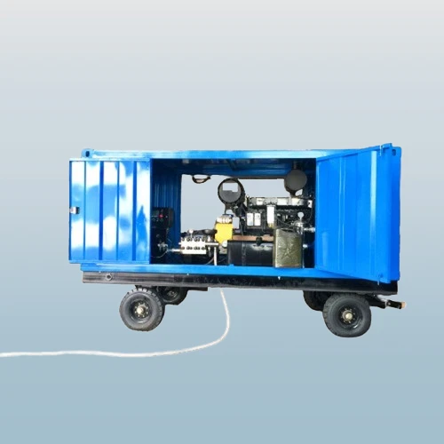 Equipamento de Ultra Hidrojateamento para remoção de ferrugem