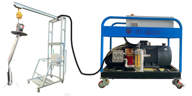 Hydro blasting machine Hydro blasting machine