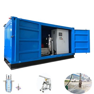 10000psi reator de limpeza automática Máquina de jato de alta pressão