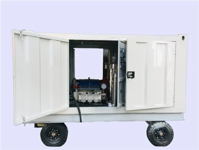Máquina de jateamento de água para limpeza de tubo industrial 1000bar