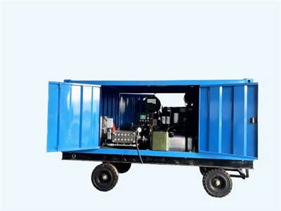 Máquina hidrojateadora industrial de água 120Mpa