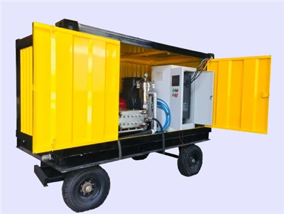 equipamento 150Mpa de hidrojateamento para limpeza industrial