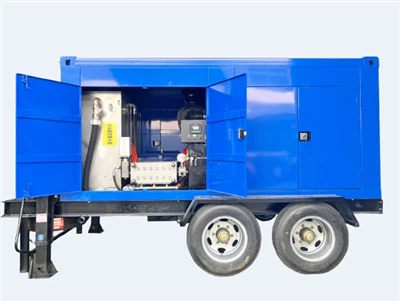 Equipamento de jato de água com motor diesel 22000Psi