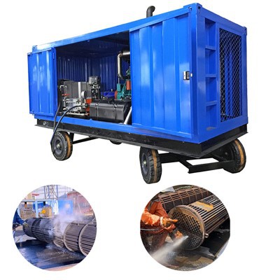 22000PSI Industrial Pipeline Limping Hydro Blasting Machine