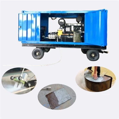 equipamento de jato ultra hidro para remoção de ferrugem 2500bar