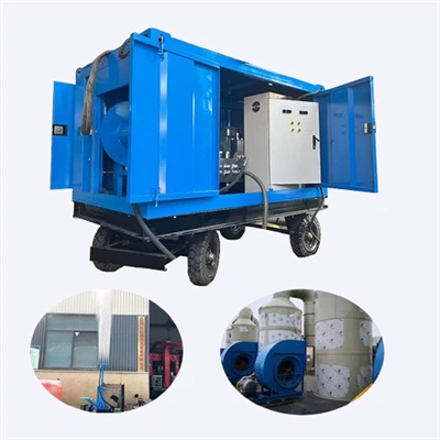 Máquina de limpeza de jato de pré-aquecedor de ar