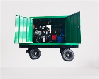 Equipamento de limpeza de linha de esgoto de alta pressão