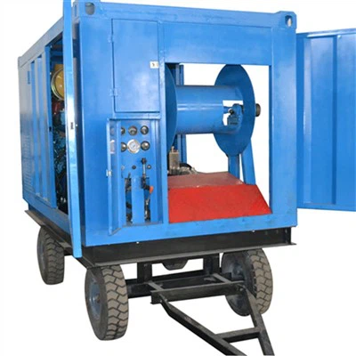 Equipamentos de limpeza de esgoto de água de alta pressão