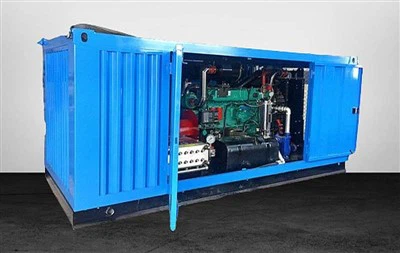 Máquina de hidrojateamento para limpeza de condensadores