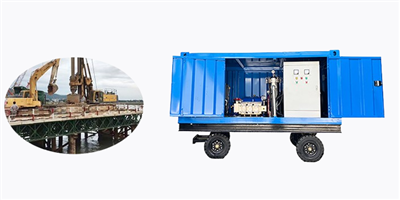 Equipamento de hidrojateamento para usina