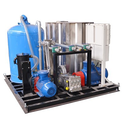 Equipamento de limpeza de tanques