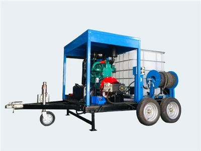 Máquina de jato de água para limpeza de encanamento